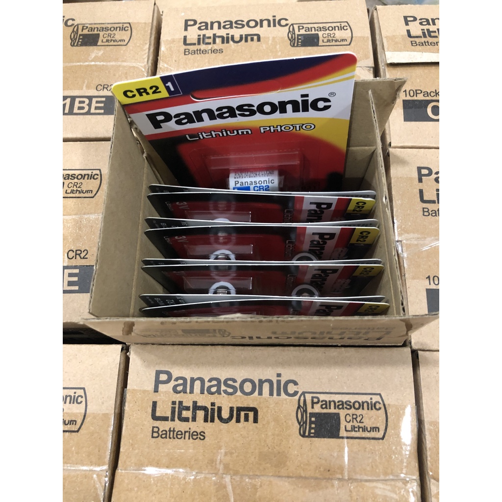 Pin CR2 Panasonic Lithium 3V Vỉ 1 Viên - Hàng Chính Hãng
