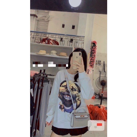 [ Hàng Chuẩn ] Áo Nỉ Sweater In Hình cute form rộng dài tay freesize 40kg_60kg hot hít đẹp xuất sắc ( kèm ảnh thật) | BigBuy360 - bigbuy360.vn