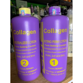 Thuốc uốn setting Cibi collagen 900ml