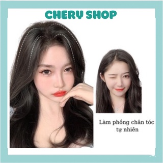 Tóc mái giả💄 FREESHIP 💄 che phồng mái che mái hói 25cm