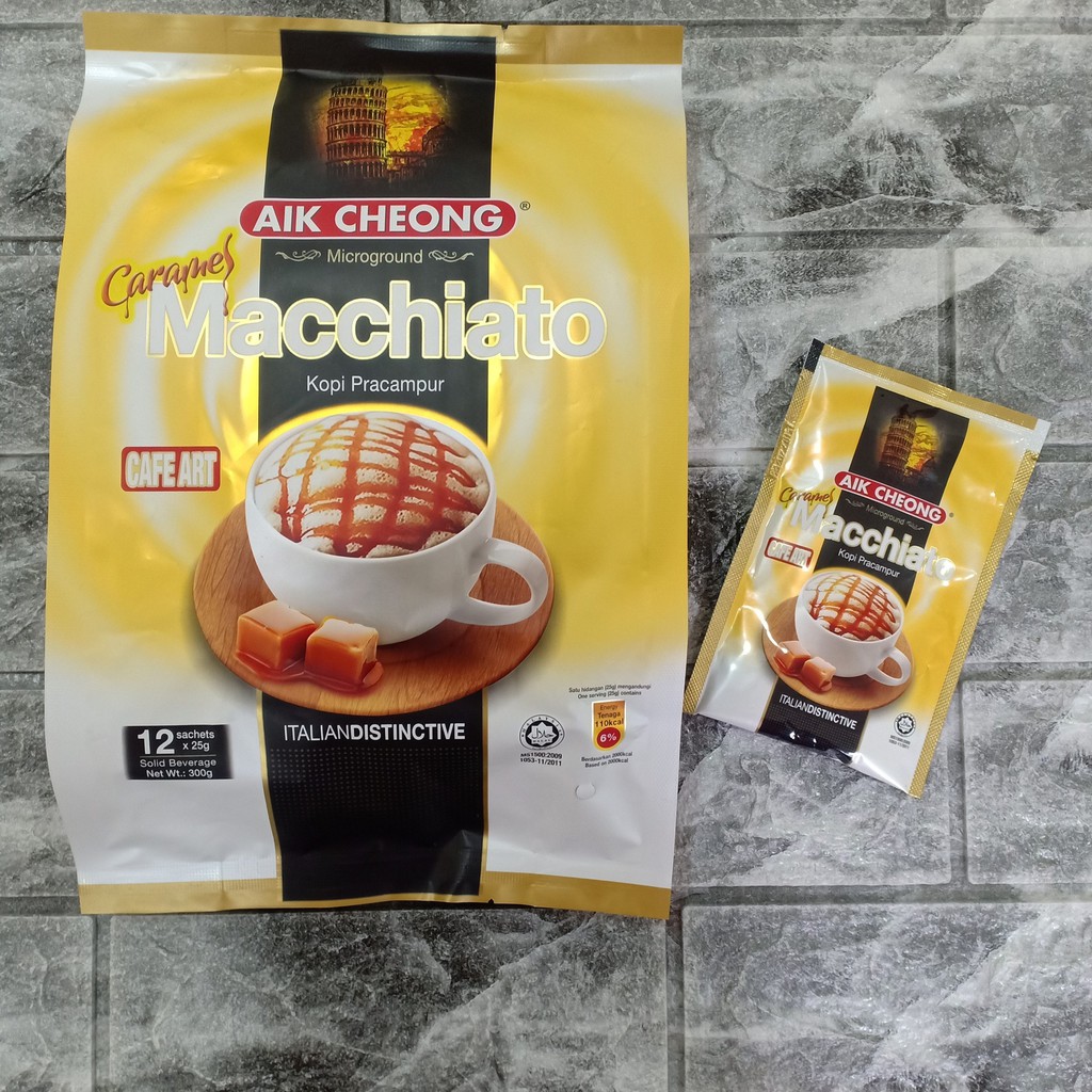 Cà Phê Aik Cheong  Caramel Macchiato