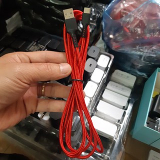 Cáp Dù TYPE C Chống Đứt Dài 2m Sạc Nhanh
