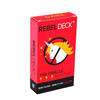 Bộ Bài Tarot REBEL DECK H4 - The Oracle with Attitude - Oracle Deck (60 Cards)