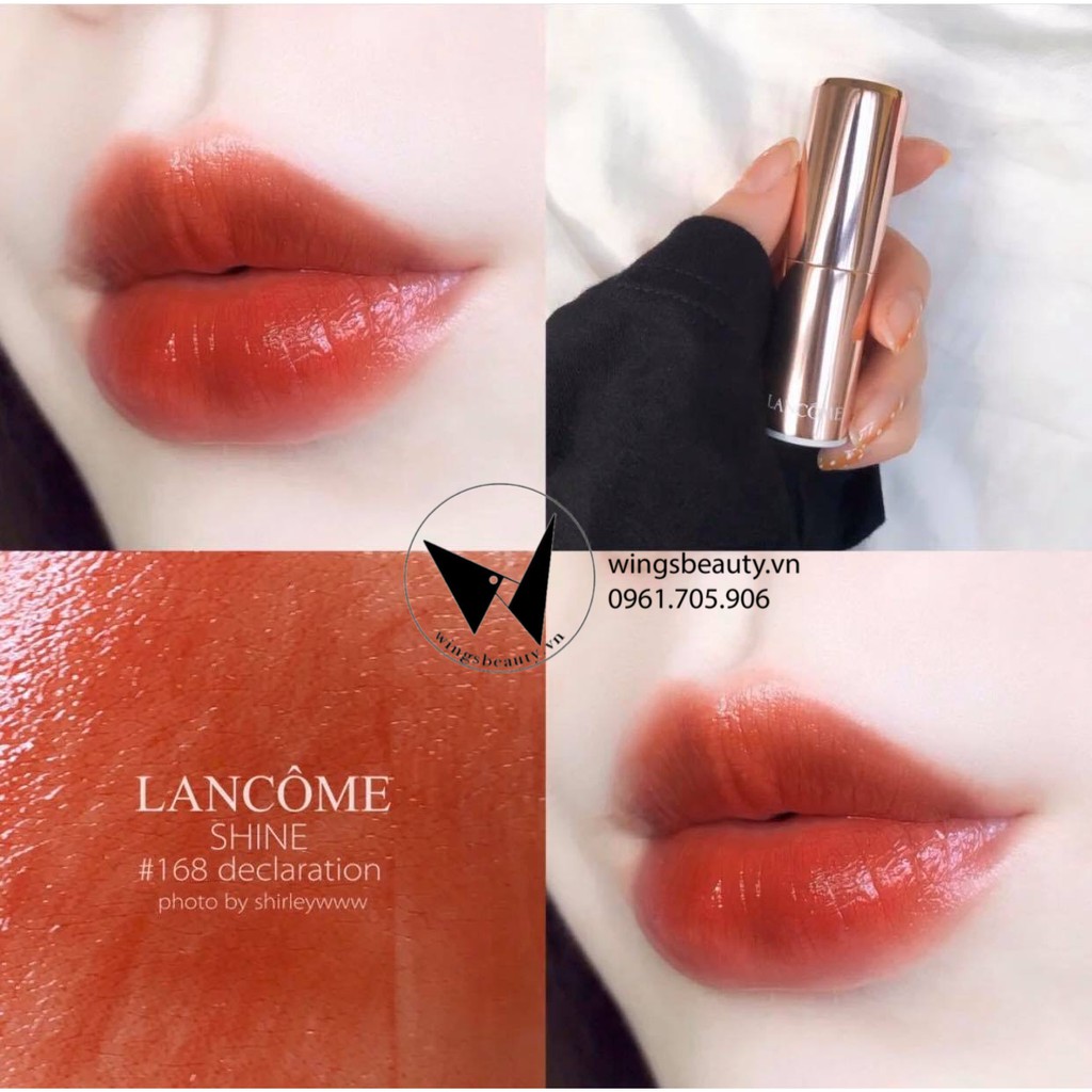 LANCOME - Son thỏi L'absolu Mademoiselle Shine Balmy Feel Lipstick