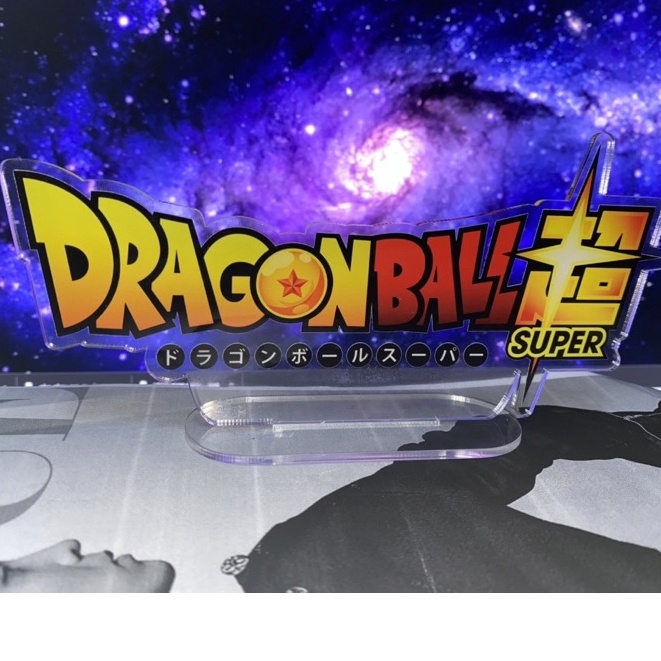 Standee mô hinh logo DRAGONBALL, DRAGONBALLZ, DRAGONBALLSUPER dùng sưu tập trang trí tủ kệ , bàn học.