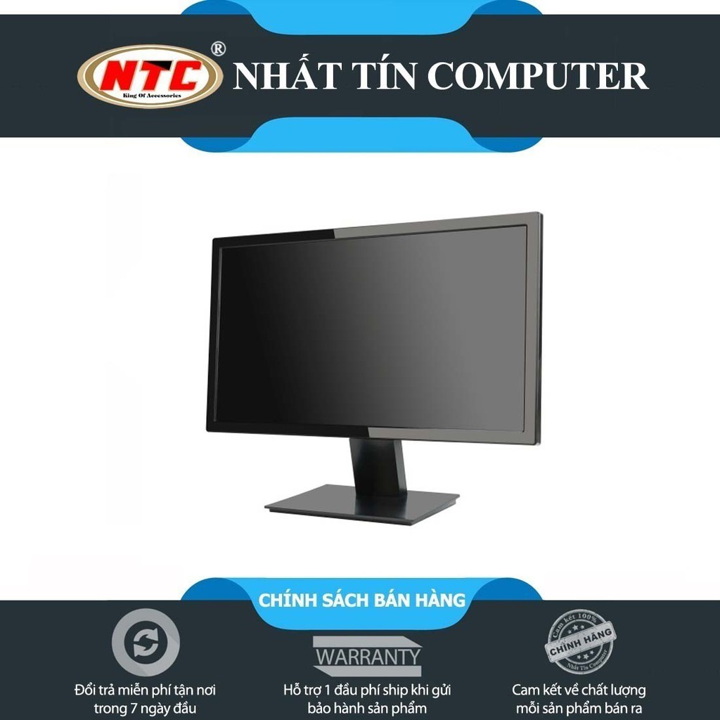 Màn hình máy tính HKC MB18S1 18.5&quot; Wide LED Monitor - kết nối DVI/VGA (Đen)