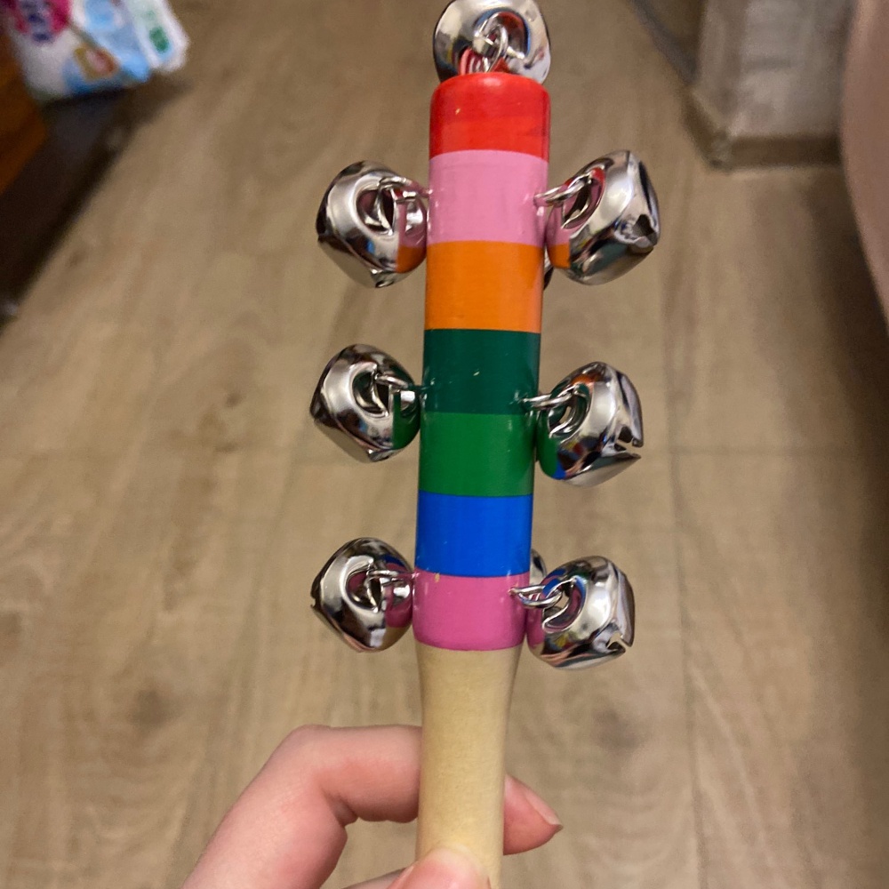 Đồ Chơi Xếp Hình Tháp Cầu Vồng Phát Nhạc Montessori Cho Trẻ Em