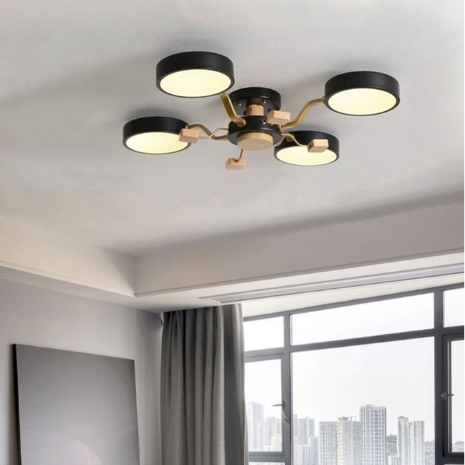 Đèn trần MONSKY DIEHOS cao cấp trang trí nội thất hiện đại, sang trọng - 3 chế độ ánh sáng.