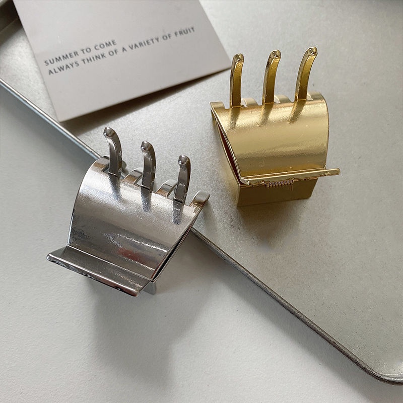 Kẹp tóc kim loại cỡ lớn thời trang phong cách Hàn Quốc hàng mới 2021