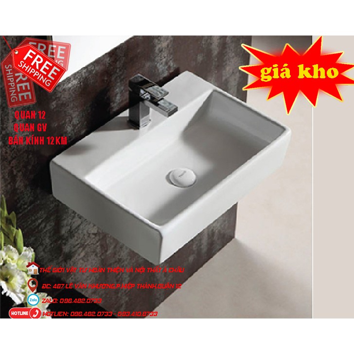 Chậu Lavabo treo nhỏ,lavabo  có thể treo tường và đặt bàn