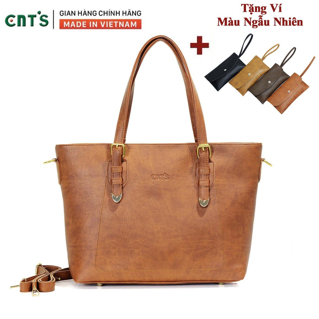 [Mã WABRWB24 giảm 30K đơn 99K] Túi xách nữ thời trang CNT TX39 cao cấp (Kèm ví) | BigBuy360 - bigbuy360.vn