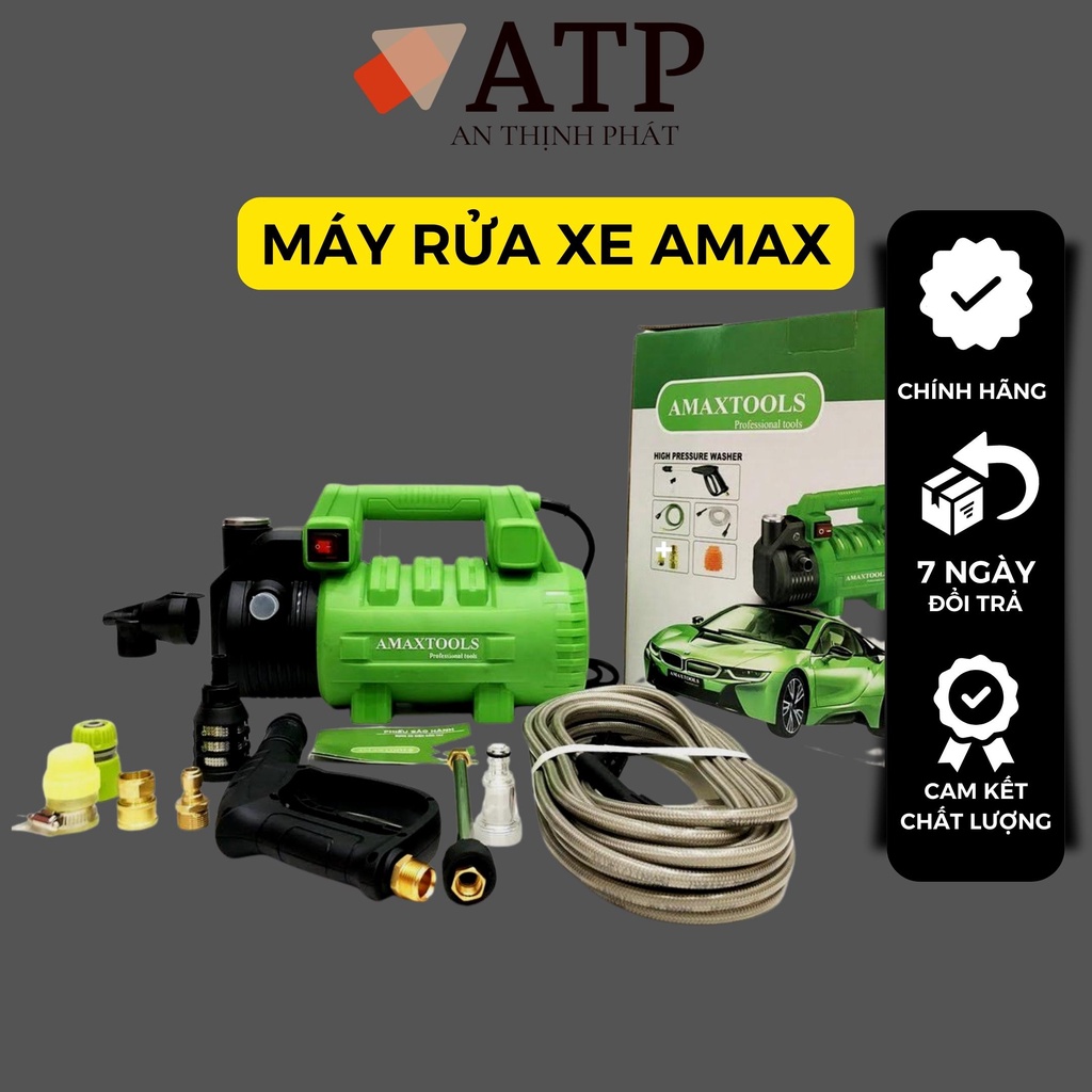 Máy rửa xe gia đình áp lực cao Amaxtools AMG2660 2650W - Máy rửa xe gia đình chính hãng