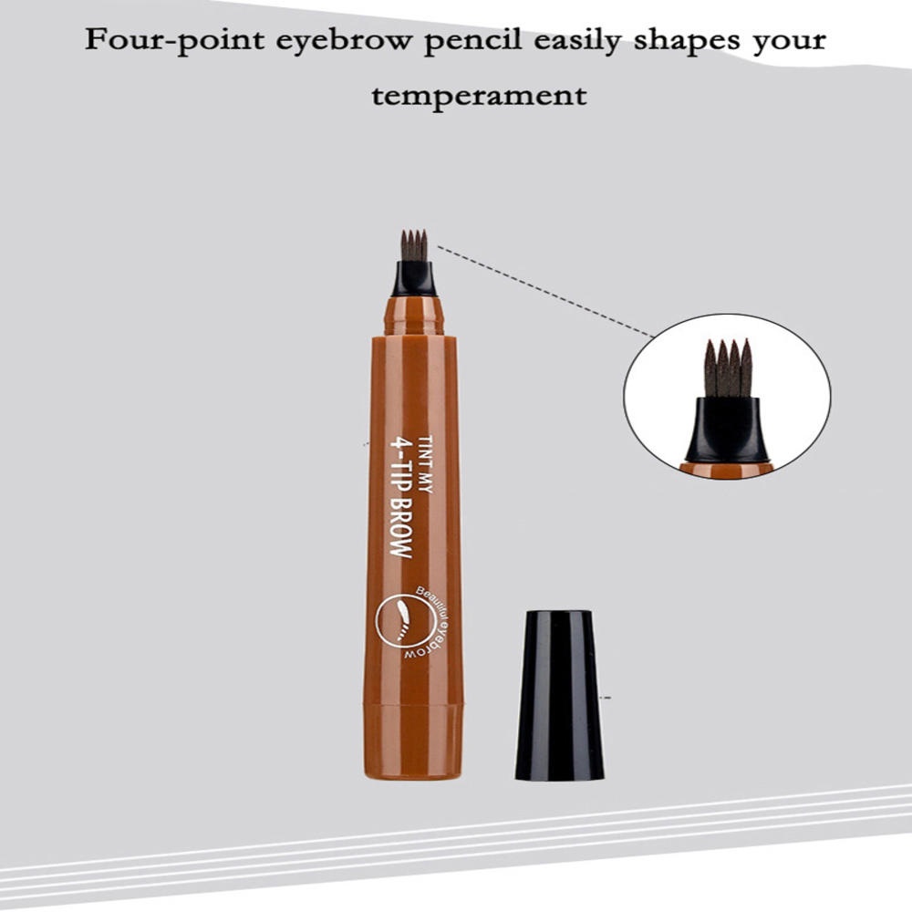 Bút Kẻ Lông Mày Dạng Lỏng Hai Đầu Không Nhòe Lâu Trôi