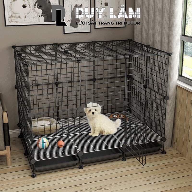 lồng/ chuồng lắp ghép cho chó mèo - tấm lưới lắp ghép TỦ KỆ