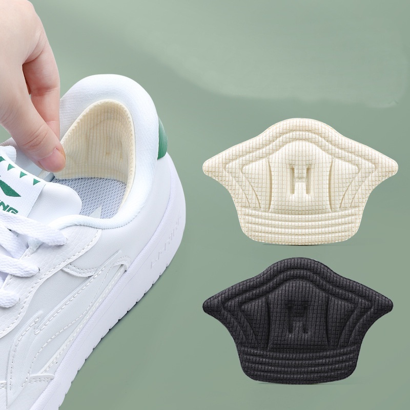 Set 2 Miếng Dán Gót Giày Tăng Size Chống Rộng, Chống Nhấc Gót Cho Giày Thể Thao, Sneaker