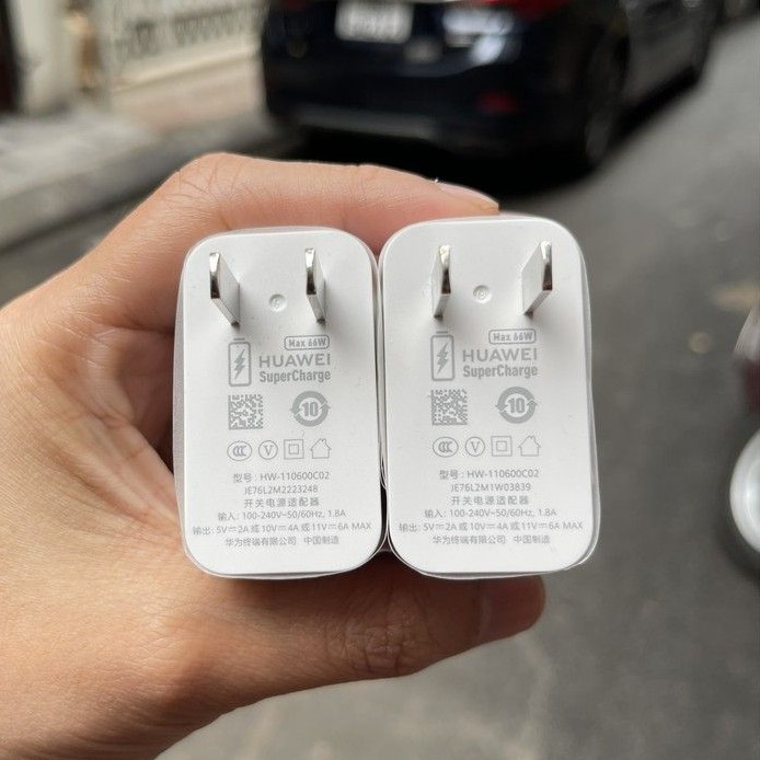 Bộ sạc siêu nhanh Huawei Super Charge Max 66W - Hàng chính hãng