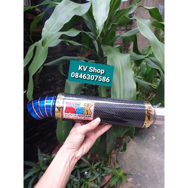 Pô nlk cacbon có nỉ họng 51mm