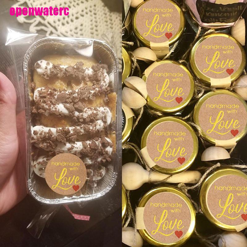 Cuộn 500 Miếng Dán Tròn Thank You for Your Order Trang Trí Đa Ứng Dụng