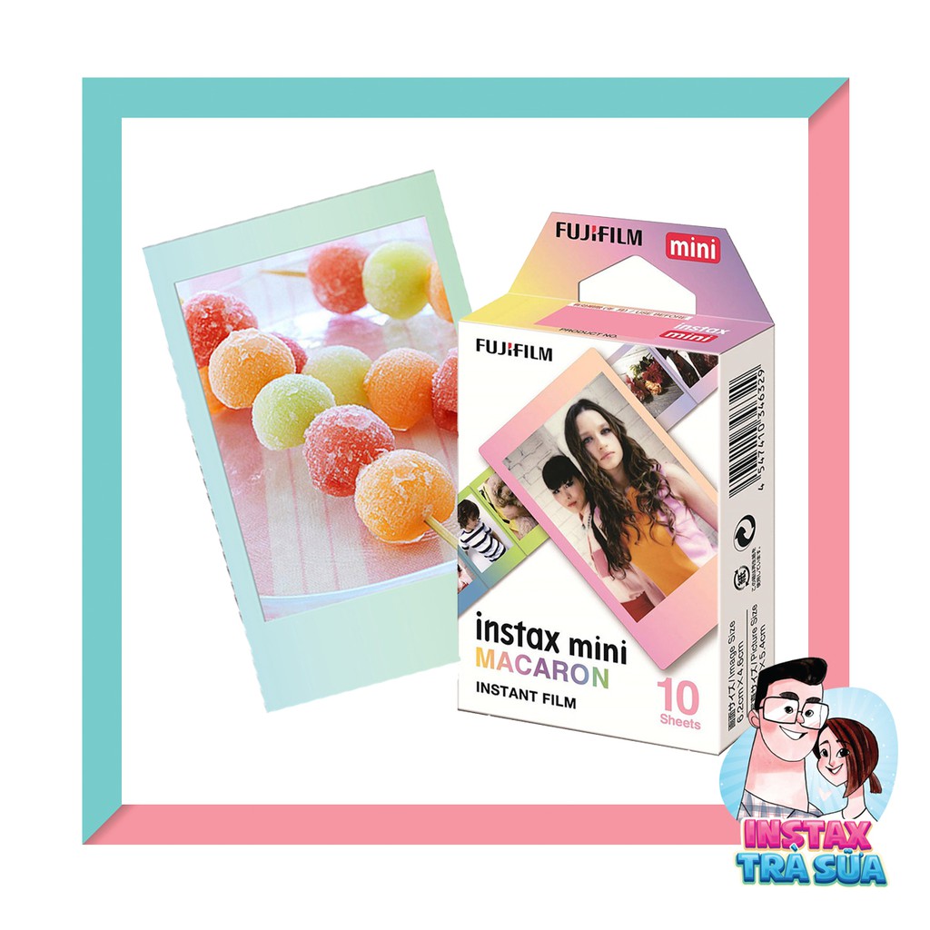 FILM INSTAX MINI - MACARON (10 tấm)