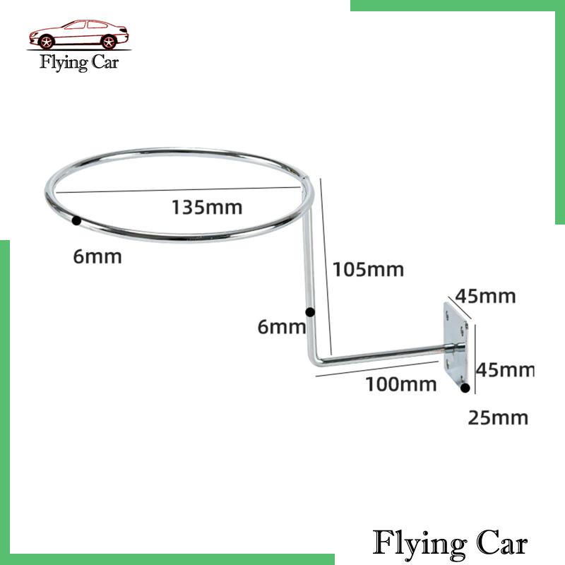 Giá Đỡ [Lzdjfmy2] Móc Treo Mũ Bảo Hiểm Gắn Tường Mạ Chrome Cho Xe Máy ATV