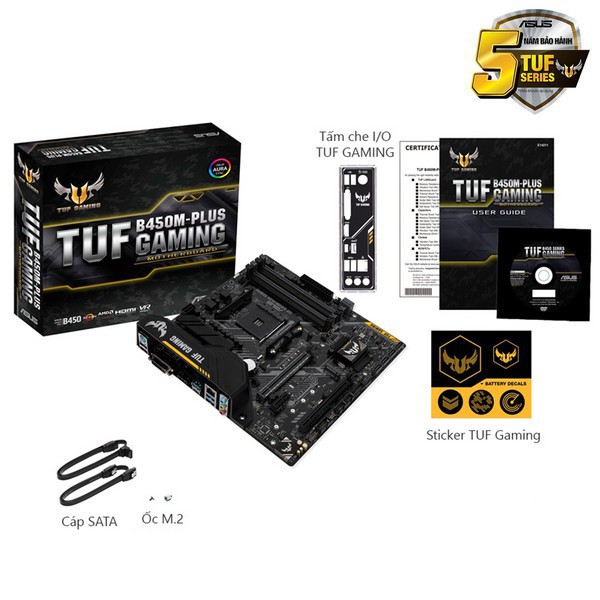 Bo mạch chủ Asus TUF B450M-PLUS GAMING | BigBuy360 - bigbuy360.vn