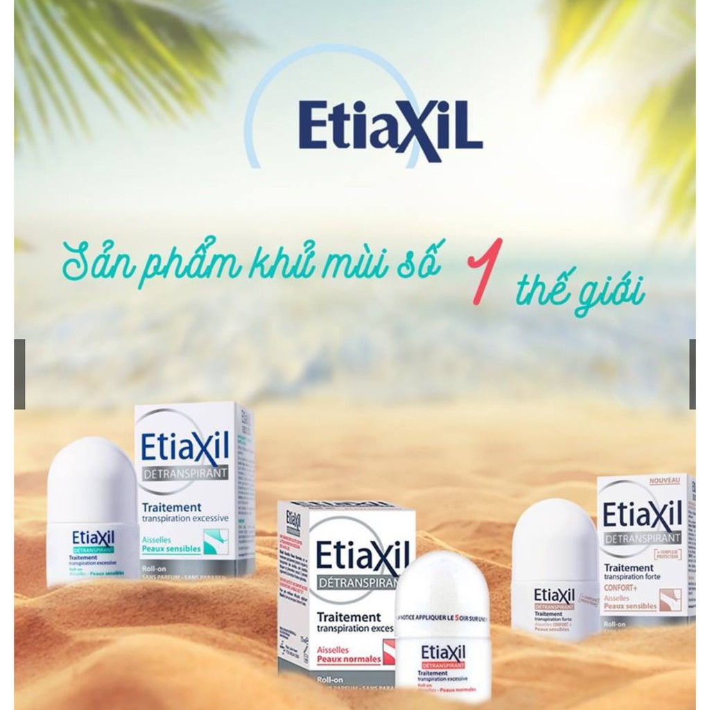 Lăn khử mùi Etiaxil nội địa Pháp 15ml mẫu mới nhất 2020