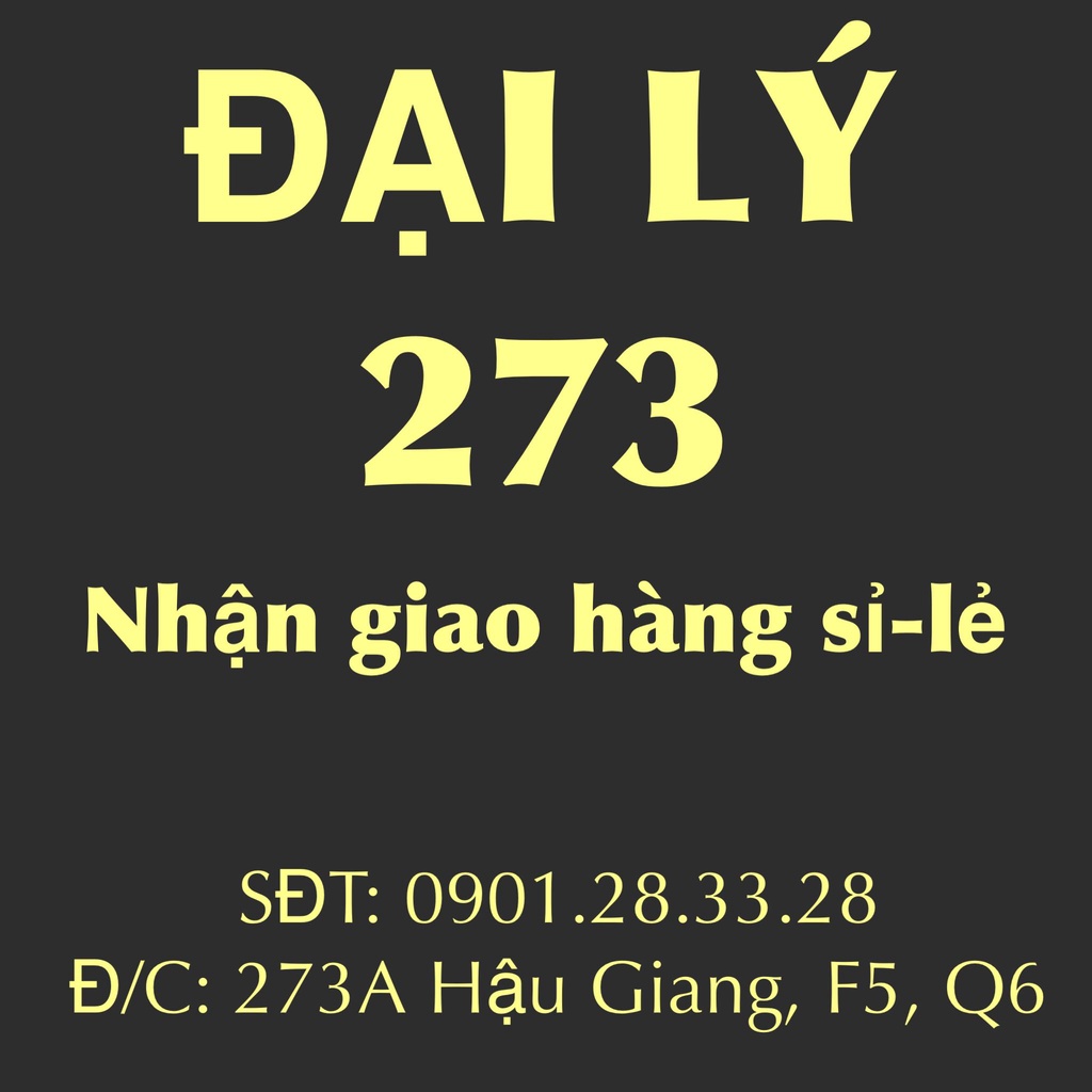 Nước ngọt sá xị Chương Dương - Đại lý 273