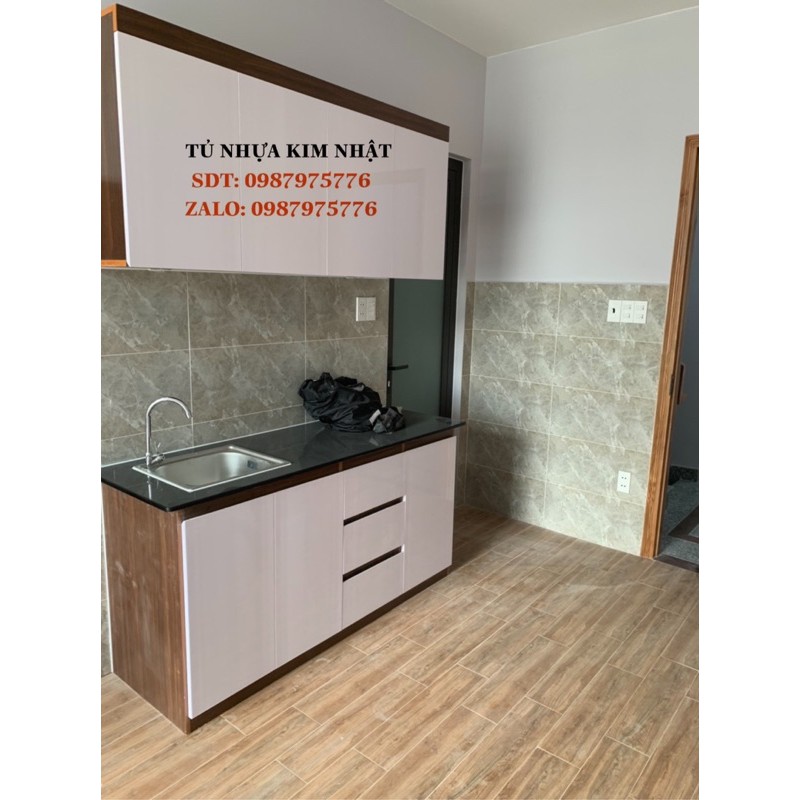 tủ bếp nhựa đài loan cao cấp vincoplast thiết kế theo yêu cầu freeship tphcm | BigBuy360 - bigbuy360.vn