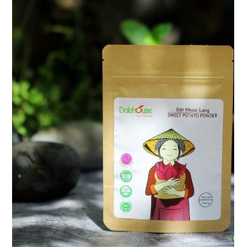 [CHÍNH HÃNG] - Bột khoai lang tím hữu cơ sấy lạnh Dalahouse 50g - Bé ăn dặm, tạo màu tự nhiên, làm bánh