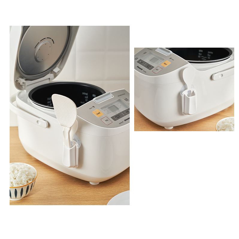 Giá Đỡ Muỗng Xới Cơm Có Cốc Hút Sắp Xếp Gọn Gàng Cho Nhà Bếp