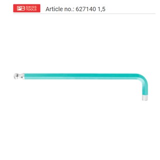 Lục giác dài PB Swiss Tools size 1.5 627140 (PB 212.L 1,5 LG)