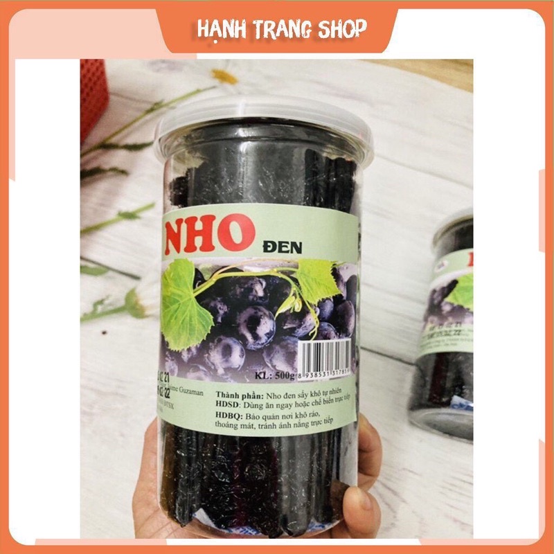 Nho đen sấy khô Chile 500g