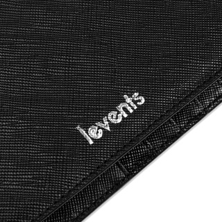 Ví Dài Levents/ Black Wallet Chất Simily Giả Da Unisex