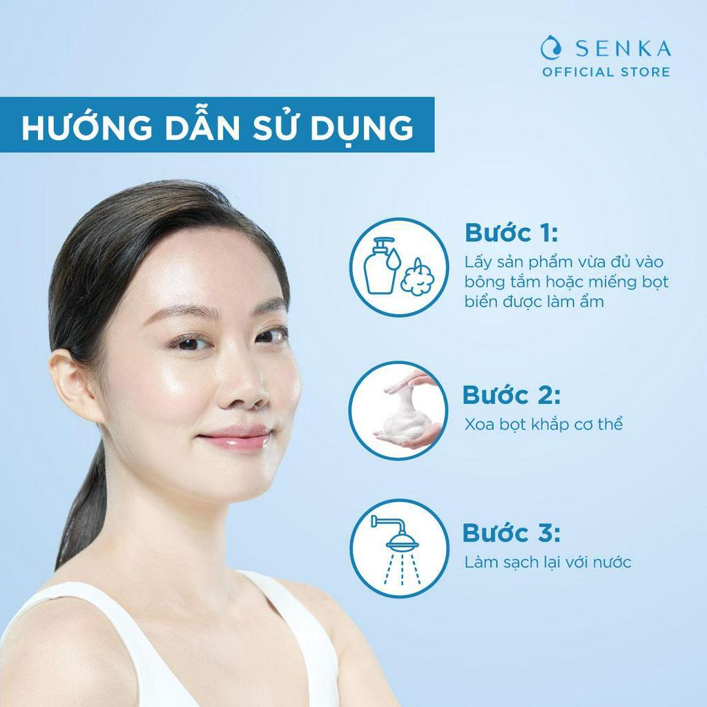 Sữa tắm dưỡng ẩm Senka Perfect Whip for Body 500ml_15688