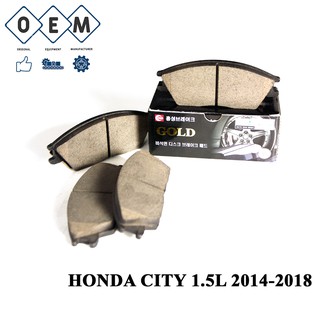 Bố thắng má phanh trước HONDA CITY 1.5L 2014-2018