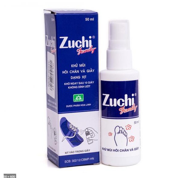 Xịt Khử Mùi ZUCHI