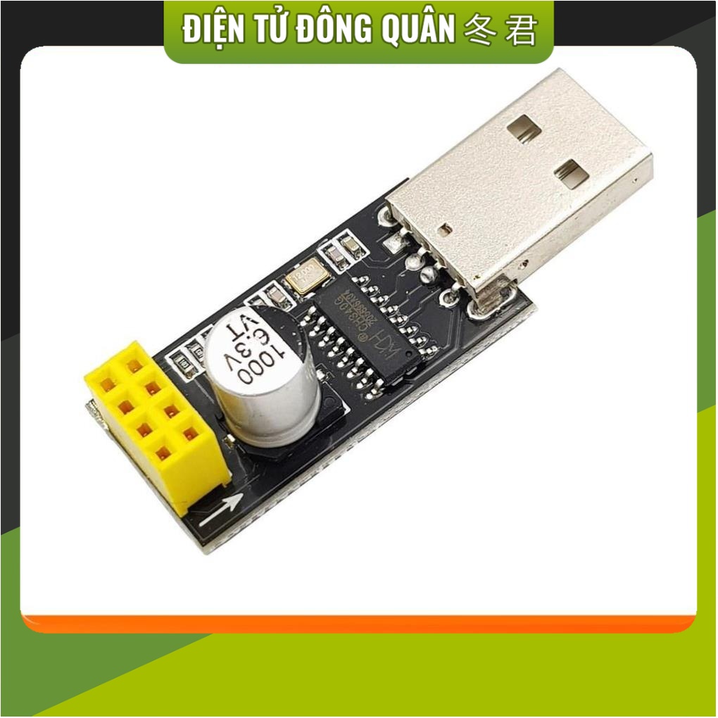 [HCM]  USB Adapter Mạch Thu Phát Wifi ESP8266 Uart ESP-01 [ĐIỆN TỬ]