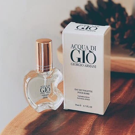 Nước Hoa Nam  💘 Freeship💘 Nước hoa mini Acqua di gio trắng 20ml chính hãng ( check mã code chính hãng )