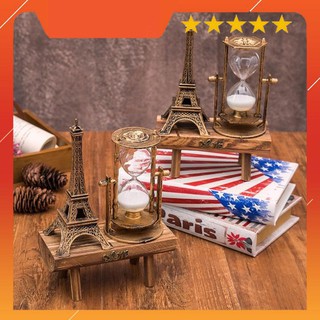 Qùa Lưu Niệm - Đồng Hồ Cát Tháp Eiffel Để Bàn