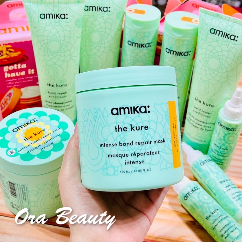 Mặt nạ ủ tóc Amika The Kure Intense Bond Repair Hair Mask