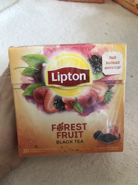 [Hàng Nga] Trà đen Lipton túi lọc nhiều hương vị 20 gói.