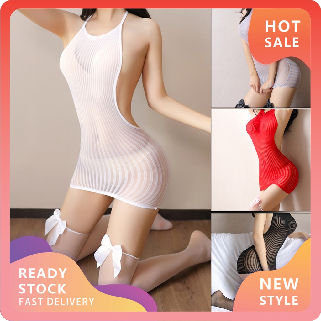 đồ ngủ Hai Dây Họa Tiết Kẻ Sọc Gợi Cảm Cho Nữ | BigBuy360 - bigbuy360.vn