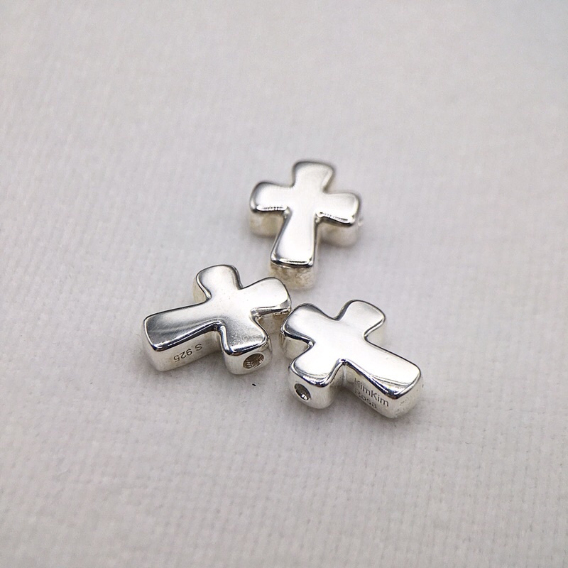 Chuỗi Mân Côi Thánh Giá bạc S925 xỏ vòng tay hạt KimKimRosa Jewelry trang sức Sterling silver