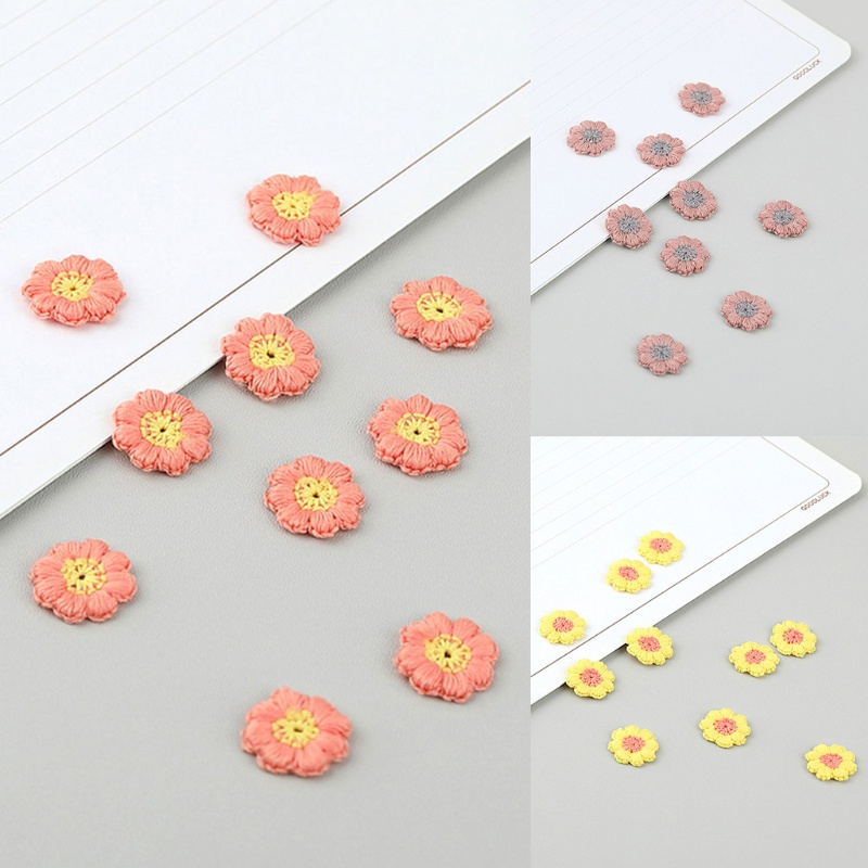 Set 50 Sticker Ủi Thêu Hình Hoa Mận Dễ Thương