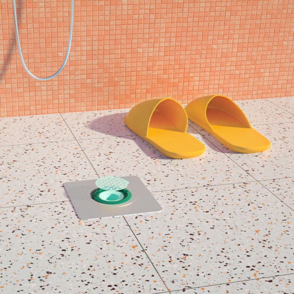 Nắp Đậy Cống Thoát Nước Nhà Tắm Bằng Silicone Chống Mùi Hôi Ngăn Mùi Hôi Tiện Lợi