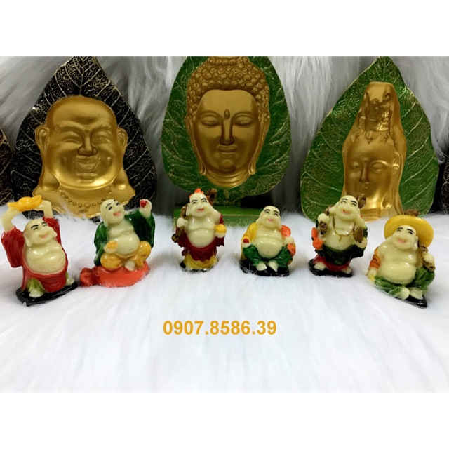 Bộ tượng Di Lặc Hoan Hỉ Tài Lộc