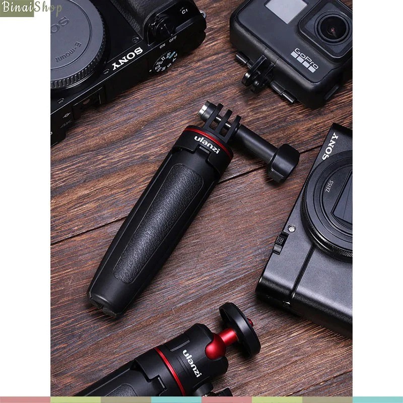 Ulanzi MT-09 - Tripod Tích Hợp Gậy Selfie Cho GoPro Và Action Camera