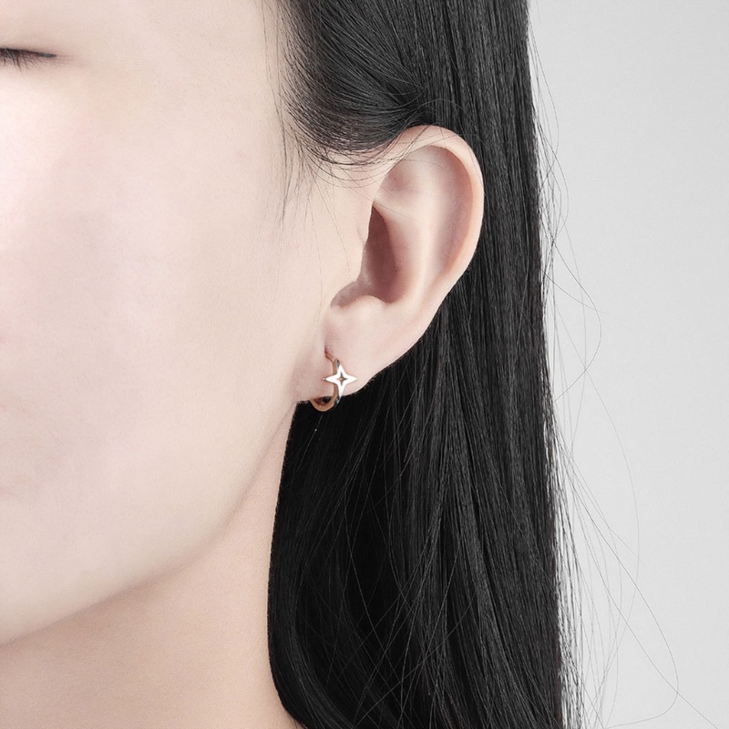 Đôi Khuyên Tai Hình Thánh Giá Thời Trang Cho Nam Và Nữ