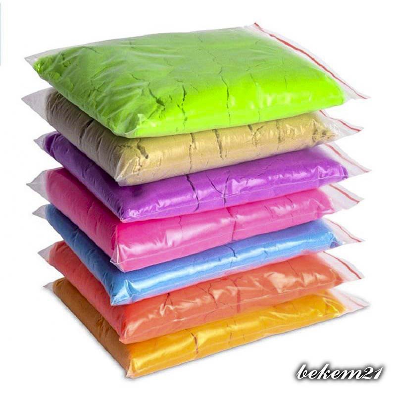 1KG Cát động lực .Cát dẻo. Cát sinh học vi sinh, trẻ em xếp hình khối