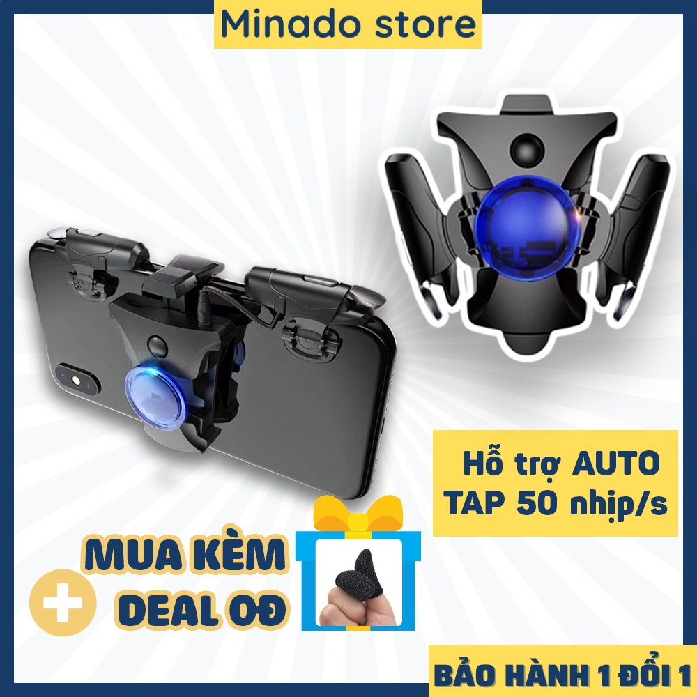 Nút bắn pubg Auto tap FULL 50 lần/giây bắn siêu nhanh chơi game Free Fire, ROS, Call of Duty, FPS Minado store | BigBuy360 - bigbuy360.vn
